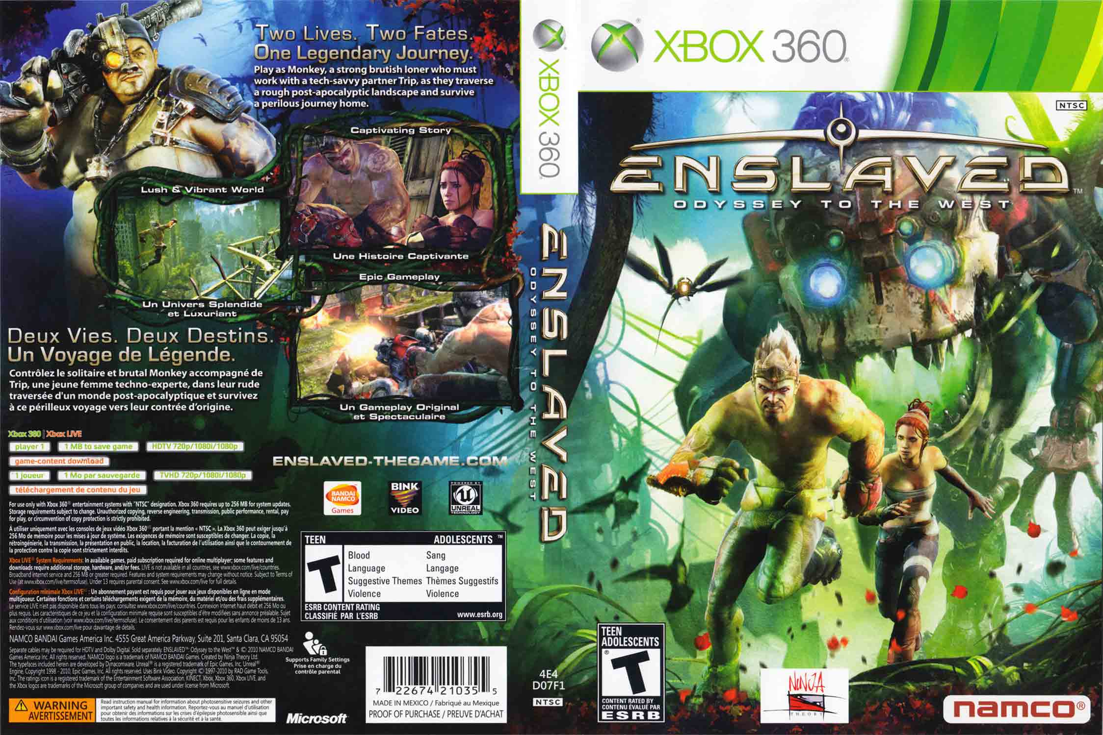 download enslaved odyssey to the west xbox 360