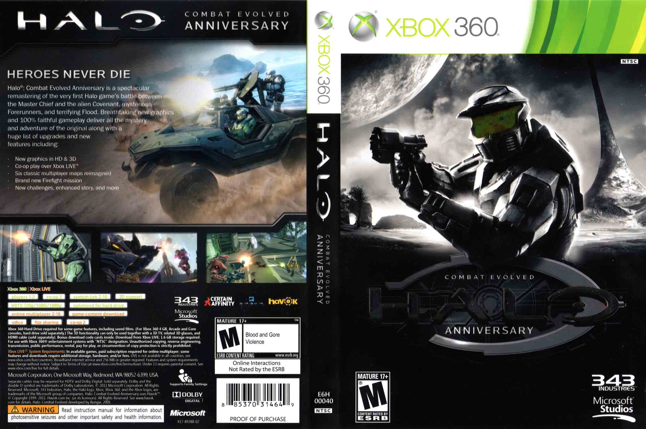 Halo: Combat Evolved Anniversary pro XBOX 360 – BAZAROVÉ HRY